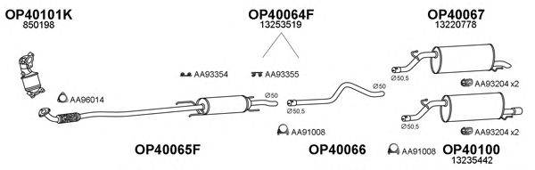 Система выпуска ОГ VENEPORTE 770162