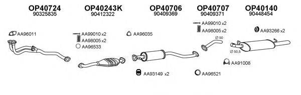 Система выпуска ОГ VENEPORTE 770181