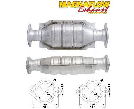 Катализатор MAGNAFLOW 88039