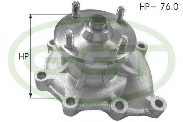 Водяной насос GGT PA12683