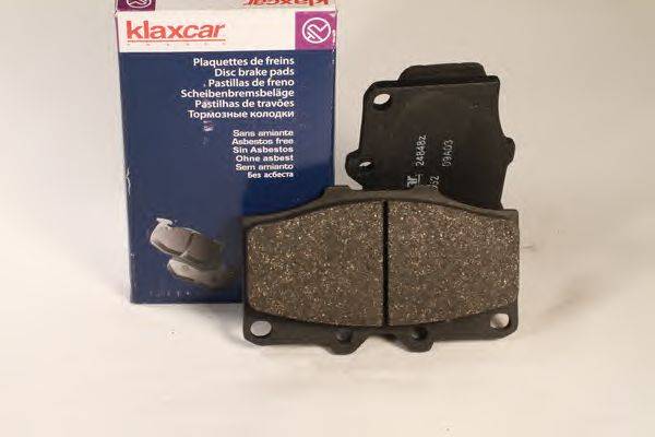 Комплект тормозных колодок, дисковый тормоз KLAXCAR FRANCE 24848Z