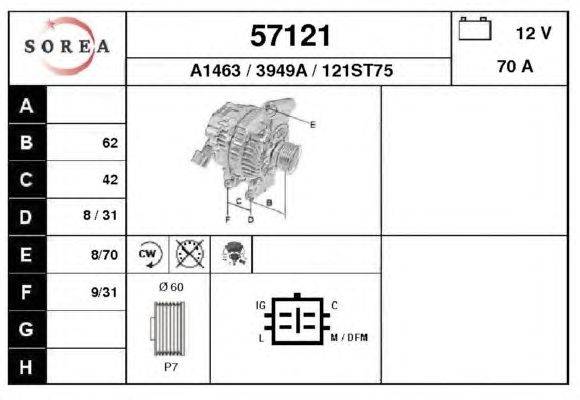 Генератор EAI 57121