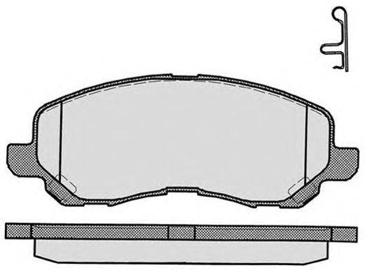 Комплект тормозных колодок, дисковый тормоз RAICAM 594.0