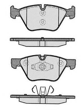 Комплект тормозных колодок, дисковый тормоз BMW 34116771972