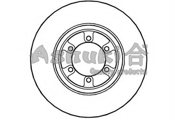 Тормозной диск ASHUKI Y08930