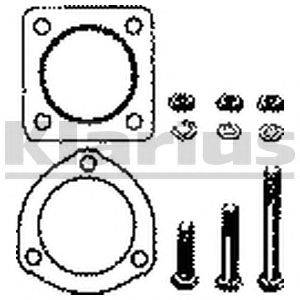 Монтажный комплект, система выпуска KLARIUS 401144