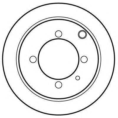 Тормозной диск SIMER D1147