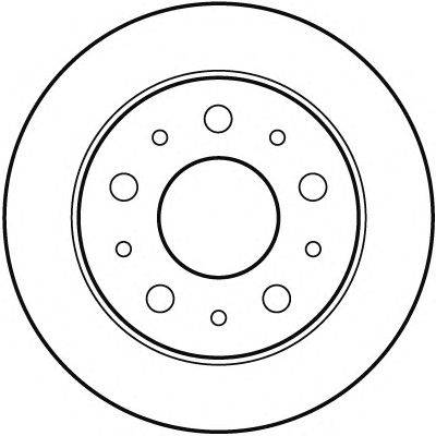 Тормозной диск SIMER D1166