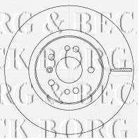 Тормозной диск BORG & BECK BBD5918S
