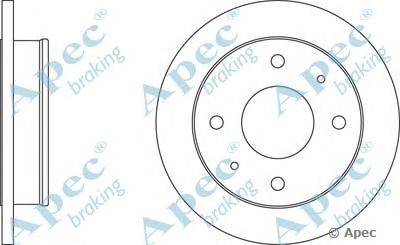 Тормозной диск APEC braking DSK2171