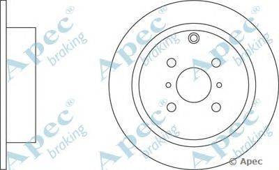 Тормозной диск APEC braking DSK2183