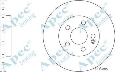 Тормозной диск APEC braking DSK2266
