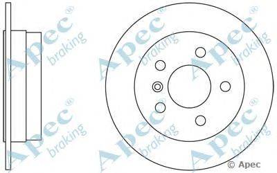 Тормозной диск APEC braking DSK2300