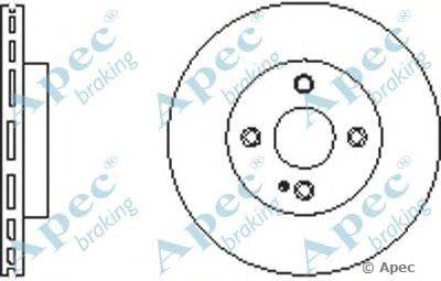 Тормозной диск APEC braking DSK2630