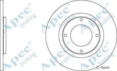 Тормозной диск APEC braking DSK359