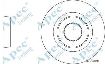 Тормозной диск APEC braking DSK714