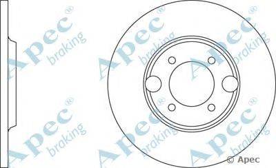 Тормозной диск APEC braking DSK740