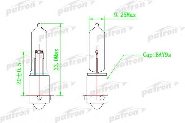 Лампа накаливания, фонарь указателя поворота; Лампа накаливания, фонарь сигнала торможения; Лампа накаливания, задняя противотуманная фара; Лампа накаливания, фара заднего хода; Лампа накаливания, задний гарабитный огонь; Лампа накаливания, стояночные огни / габаритные фонари; Лампа накаливания, фонарь указателя поворота; Лампа накаливания, фонарь сигнала торможения; Лампа накаливания, задняя противотуманная фара; Лампа накаливания, стояночные огни / габаритные фонари; Лампа накаливания, фара заднего хода; Лампа накаливания, задний гарабитный огонь; Лампа накаливания, дополнительный фонарь сигнала торможения PATRON PLH21W