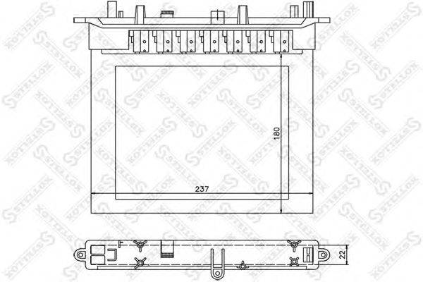 Теплообменник, отопление салона STELLOX 10-35210-SX