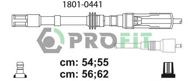 Комплект проводов зажигания PROFIT 1801-0441
