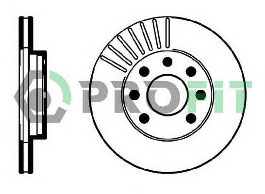 Тормозной диск PROFIT 5010-0151