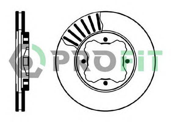 Тормозной диск PROFIT 5010-0450
