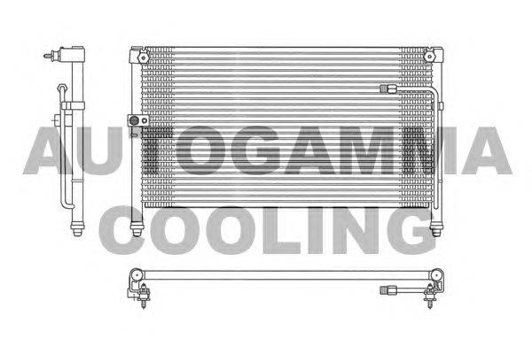 Конденсатор, кондиционер AUTOGAMMA 102675
