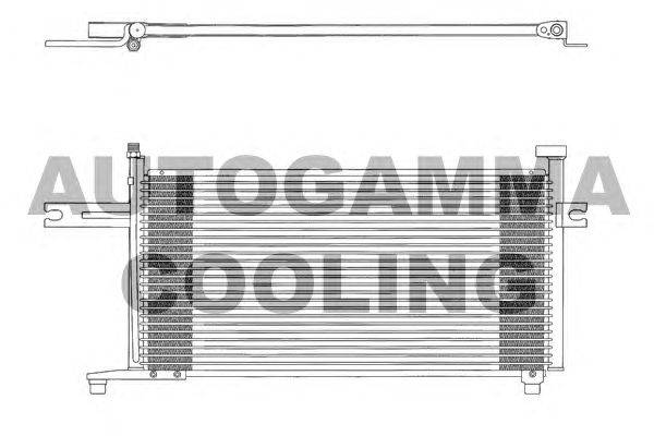 Конденсатор, кондиционер AUTOGAMMA 102722
