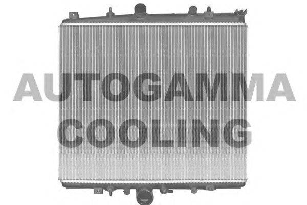 Радиатор, охлаждение двигателя AUTOGAMMA 103167