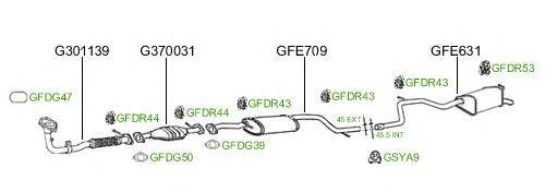 Система выпуска ОГ GT Exhaust 716