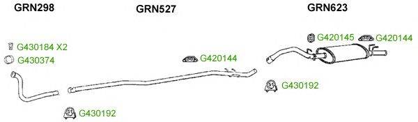 Система выпуска ОГ GT Exhaust 9179