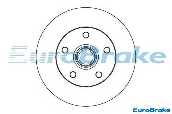 Тормозной диск EUROBRAKE 5815204736