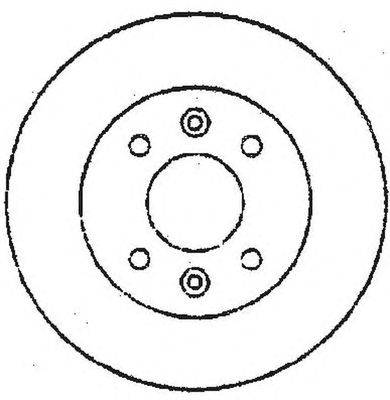 Тормозной диск JURID 561346JC