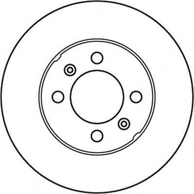 Тормозной диск BENDIX 562157B