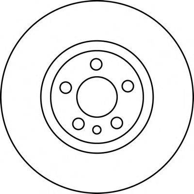 Тормозной диск BENDIX 562224BC