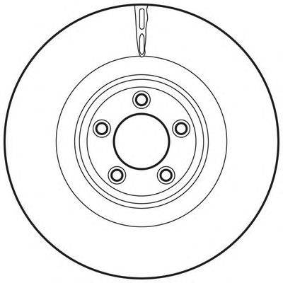 Тормозной диск BENDIX 562692BC