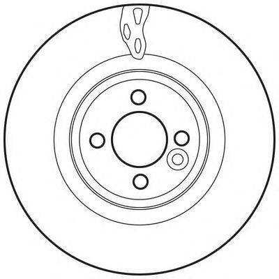 Тормозной диск BENDIX 562720BC