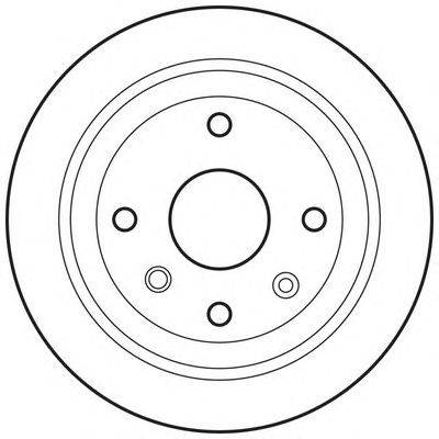 Тормозной диск BENDIX 562740BC