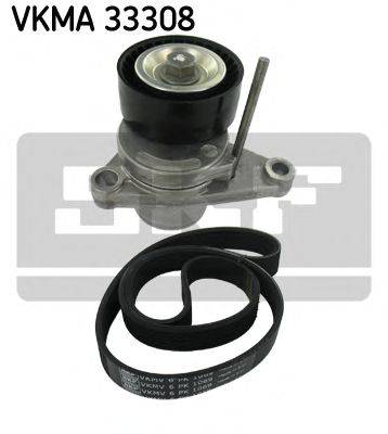 Поликлиновой ременный комплект SKF VKMA33308