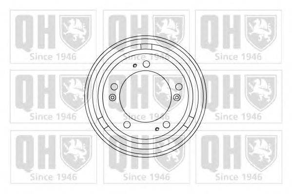 Тормозной барабан QUINTON HAZELL BDR342
