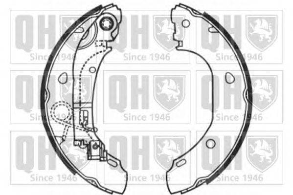 Комплект тормозных колодок QUINTON HAZELL BS1154