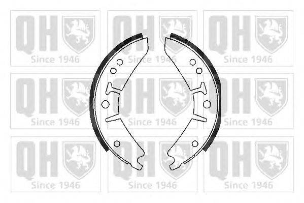 Комплект тормозных колодок QUINTON HAZELL BS532