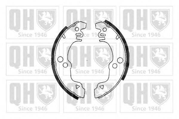 Комплект тормозных колодок QUINTON HAZELL BS542