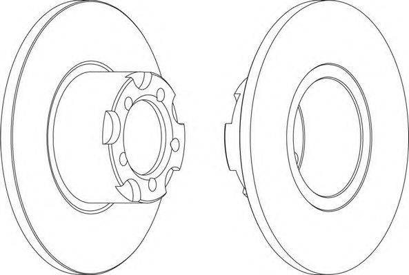 Тормозной диск Brake ENGINEERING 813101