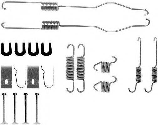 Комплектующие, тормозная колодка MINTEX MBA694