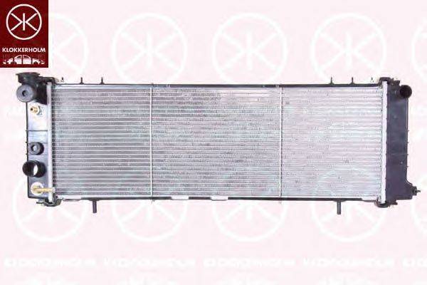 Радиатор, охлаждение двигателя KLOKKERHOLM 3202302001