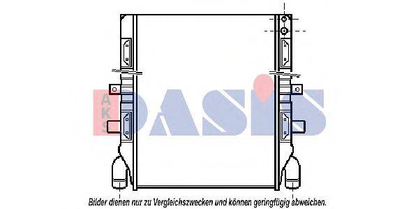 Радиатор, охлаждение двигателя SCANIA 0570459