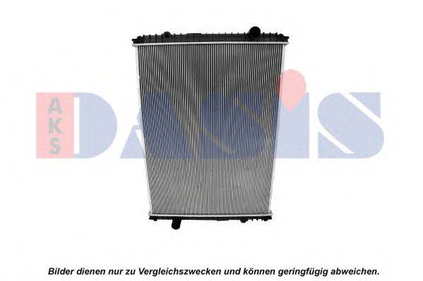 Радиатор, охлаждение двигателя AKS DASIS 390016S
