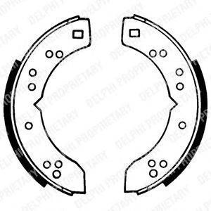 Комплект тормозных колодок BENDIX 9087