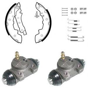 Комплект тормозных колодок DELPHI KP669